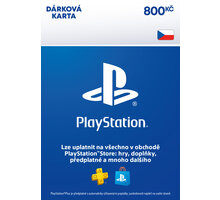 Karta PlayStation Store - Dárková karta 800 Kč - elektronicky_924596379