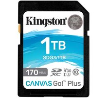 Kingston SDXC Canvas Go! Plus 1TB 170MB/s UHS-I U3 SDG3/1TB