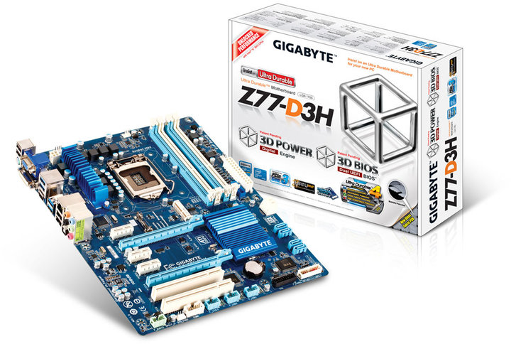 GIGABYTE GA-Z77-D3H - Intel Z77