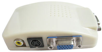 PremiumCord převodník signálu z PC -&gt;TV cinch + s-video konektory_977986993