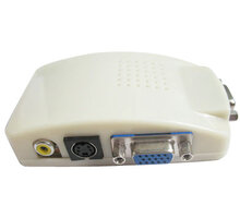 PremiumCord převodník signálu z PC -&gt;TV cinch + s-video konektory_977986993
