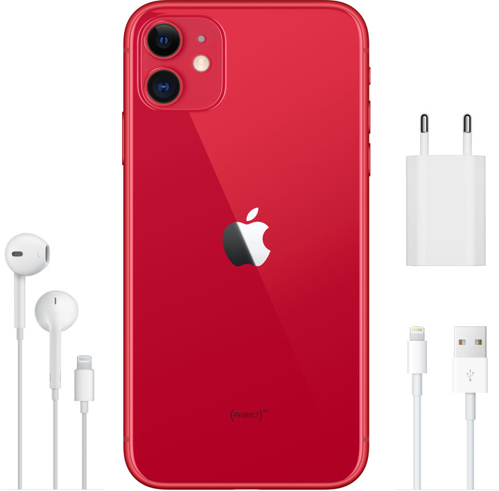 Apple iPhone 11, 128GB, (PRODUCT)RED_2084643293