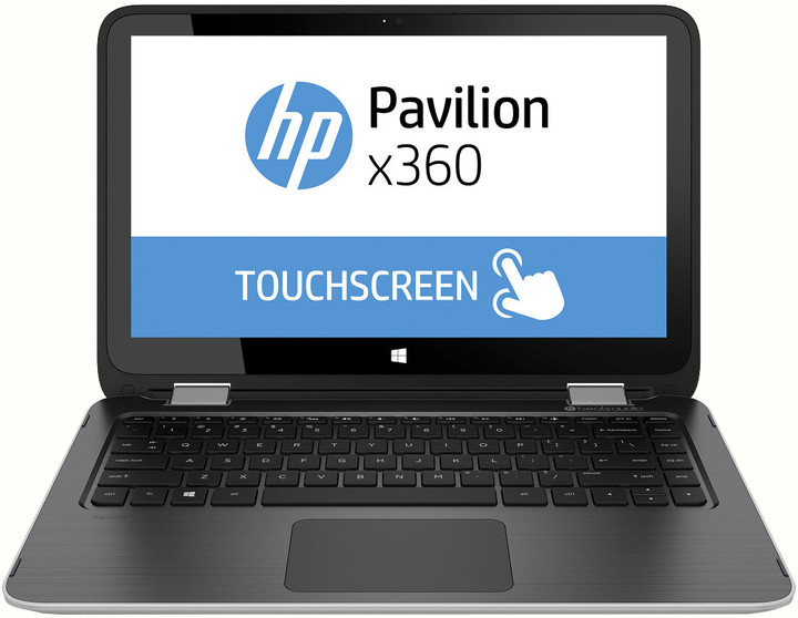 HP Pavilion x360 13-a000nc, stříbrná_2041040899