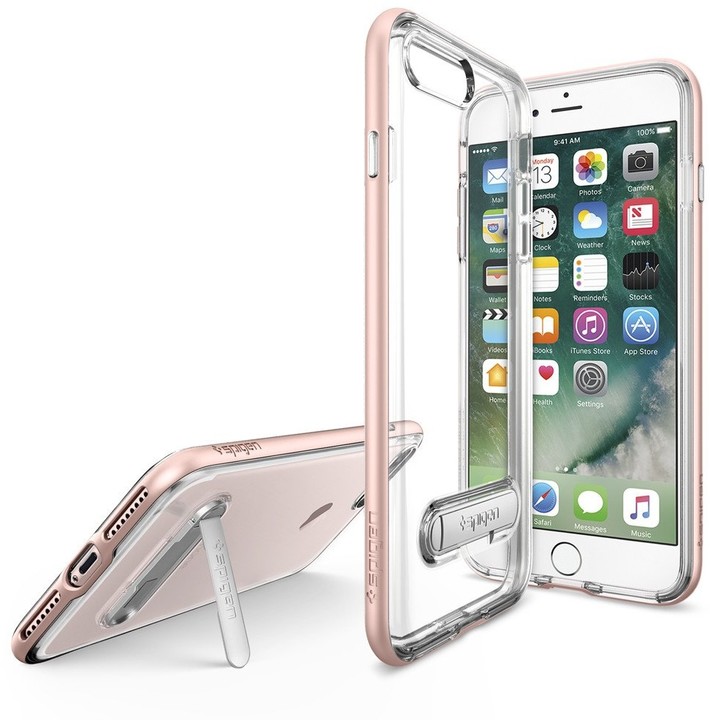 Spigen Crystal Hybrid pro iPhone 7 Plus, rose gold_473061909