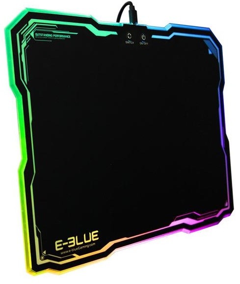 E-Blue RGB, herní, podsvícená, plastová