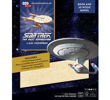 Stavebnice Star Trek - The Next Generation Enterprise (dřevěná)_1308865040