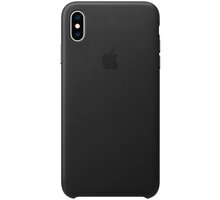 Apple kožený kryt na iPhone XS Max, černá_995400256