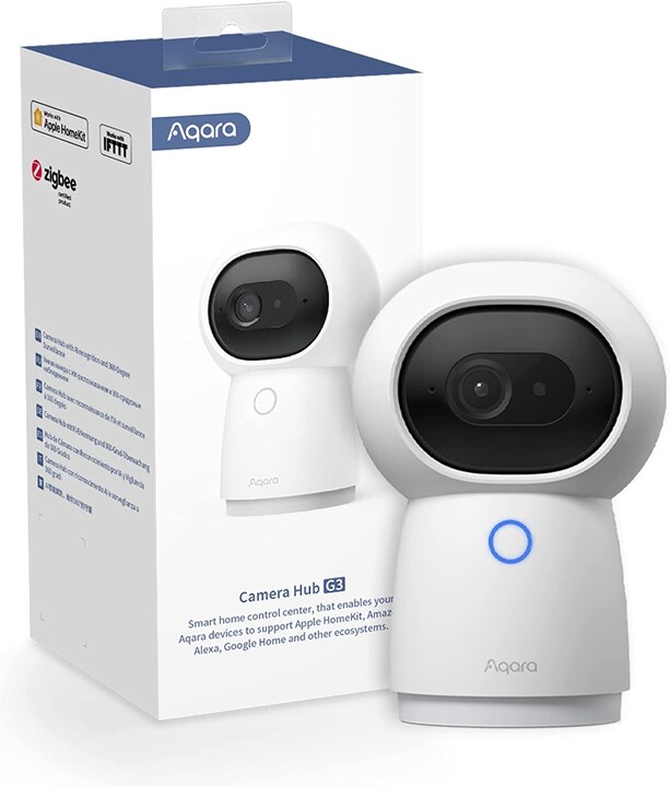AQARA IP kamera a řídící jednotka Smart Home Camera Hub G3 bílá_403358567