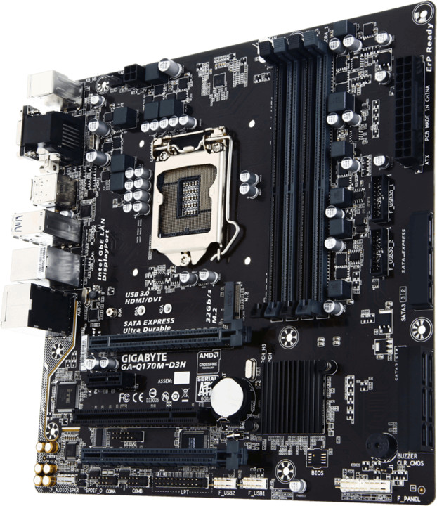 GIGABYTE Q170M-D3H - Intel Q170_1016958454