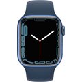Apple Watch Series 7 Cellular, 41mm, Blue, Blue Sport Band Cestovní poukaz v hodnotě 100 EUR + Epico milánský tah pro Apple Watch 38/40mm, stříbrná v hodnotě 799 Kč + Poukaz 200 Kč na nákup na Mall.cz + S pojištěním od Mutumutu dostanete 5 000 Kč zpět - více ZDE