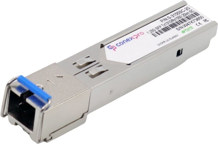 Conexpro SFP modul 1,25Gbit, SM, Tx1310/Rx1550nm, 20km, DDM, 1x SC_679870757