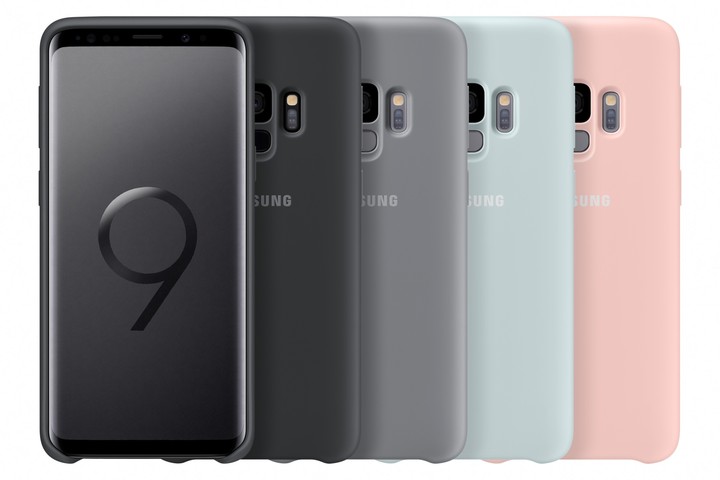 Samsung silikonový zadní kryt pro Samsung Galaxy S9, růžový_921249119