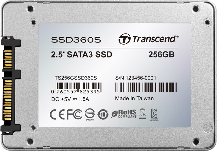 Transcend SSD360S, 2,5&quot; - 256GB_1074770788