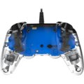 Nacon Wired Compact Controller, průhledný modrý (PS4)_1258854087