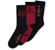 Ponožky Diablo IV - Hell Socks, 3 páry (39/42)_1357647112