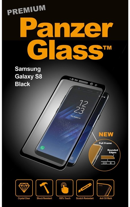 PanzerGlass Premium pro Samsung Galaxy S8, černé_761054291