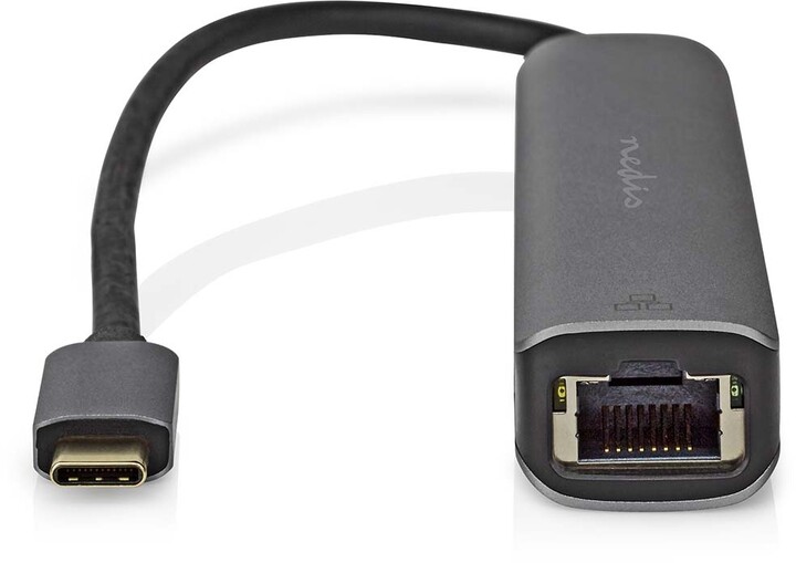Nedis Multiportový adaptér USB-C, 3x USB-A, HDMI, RJ45_1428540598