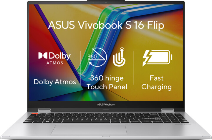 ASUS Vivobook S 16 Flip (TN3604), stříbrná_422955864