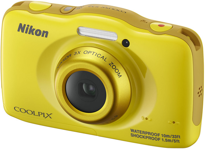 Nikon Coolpix S32, žlutá_718666257