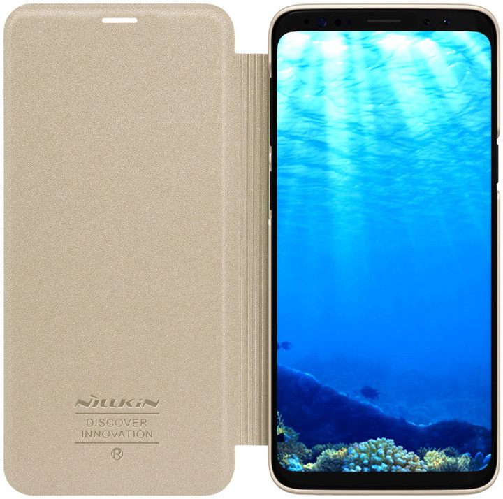 Nillkin Sparkle Folio pouzdro pro Samsung G965 Galaxy S9 Plus, Gold_1241037431
