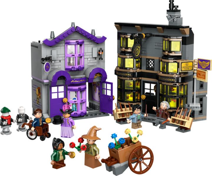 LEGO® Harry Potter™ 76439 Ollivanderův obchod a Obchod madame Malkinové_692437614