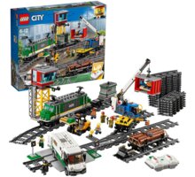 LEGO® City 60198 Nákladní vlak Poukaz 200 Kč na nákup na Mall.cz