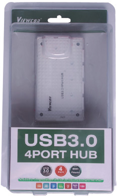 PremiumCord USB 3.0 Superspeed HUB 4-portový s napájením_830833722