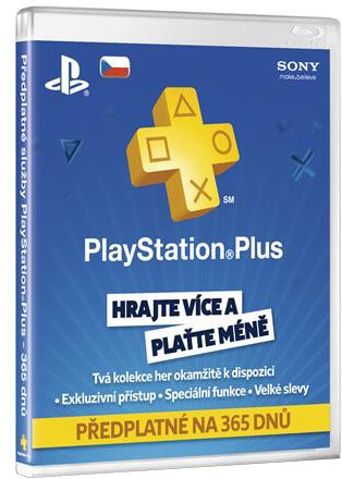 Playstation Plus Card - 365 dní_981388671