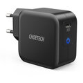 Choetech síťová nabíječka Q6006 GaN, USB-C, PD, 61W, černá_2024538827