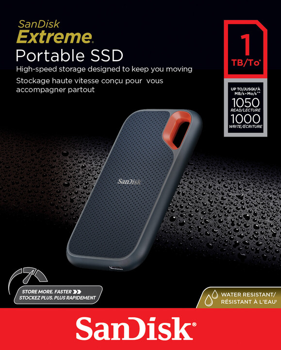 SanDisk Extreme Portable V2 - 1TB, černá_374053334