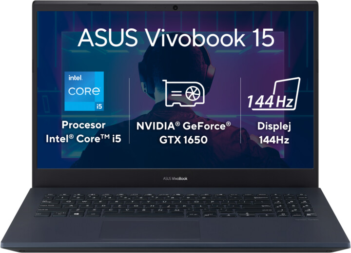 ASUS VivoBook 15 X571, černá_938332707