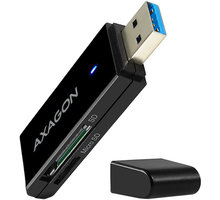 AXAGON CRE-S2, USB 3.0 Type-A, externí SLIM čtečka 2-slot SD/microSD_298102055