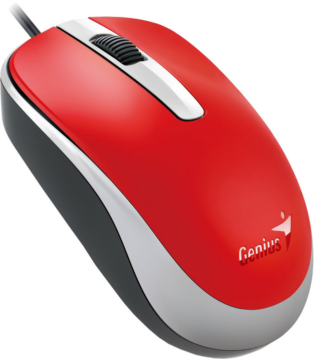 Genius DX-120, USB, červená