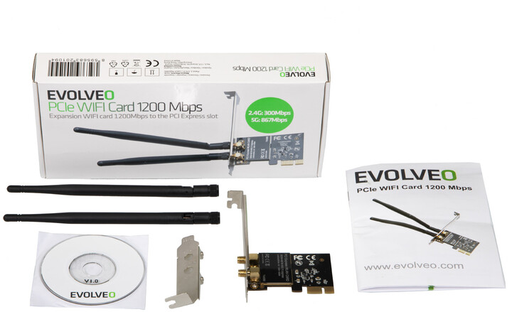 Evolveo PCIe WIFI Card 1200 Mbps_438602858