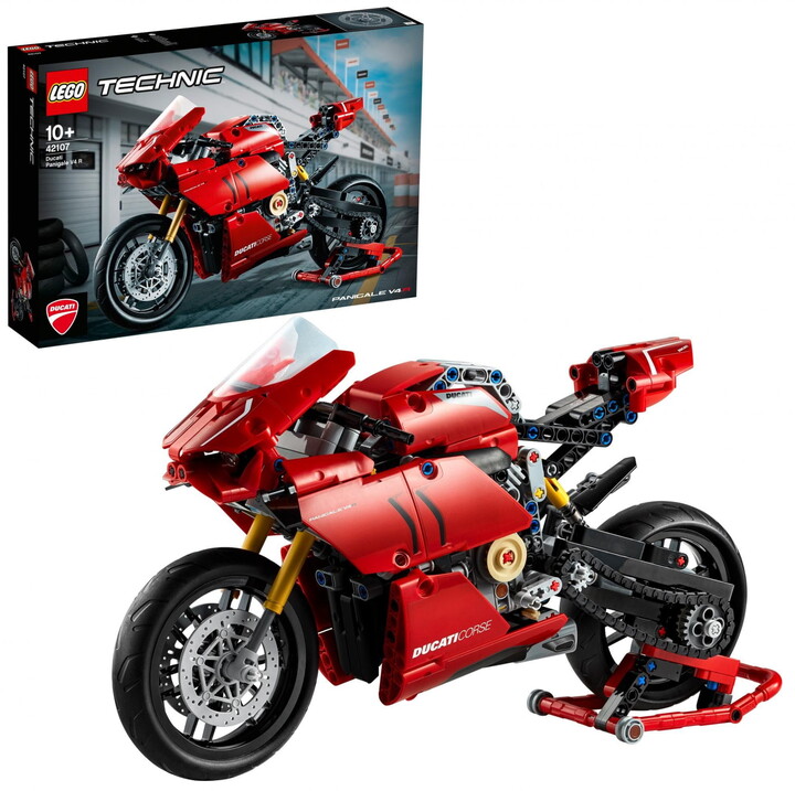 LEGO® Technic 42107 Ducati Panigale V4 R, 646 dílků v hodnotě 1 599 Kč_66199733