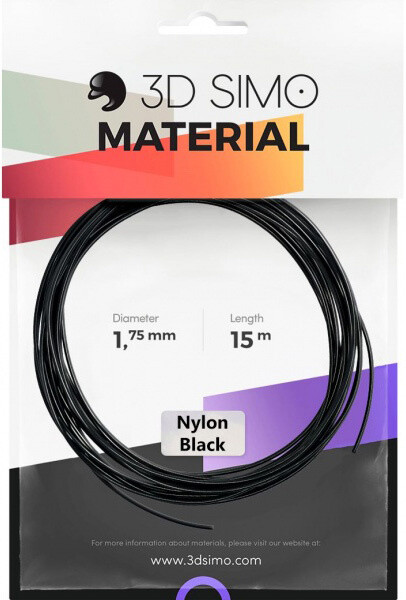 3Dsimo materiál - NYLON (černá)_1876468765