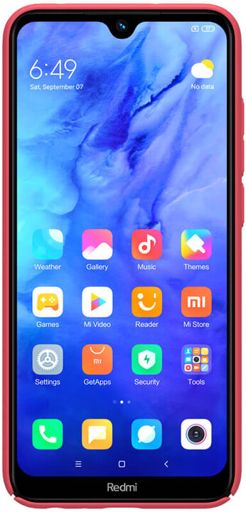 Nillkin Super Frosted zadní kryt pro Xiaomi Redmi Note 8T, červená_578413928