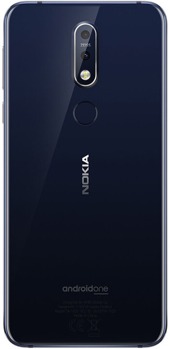 Nokia 7.1, Dual Sim, 4GB/64GB, modrá_64824733