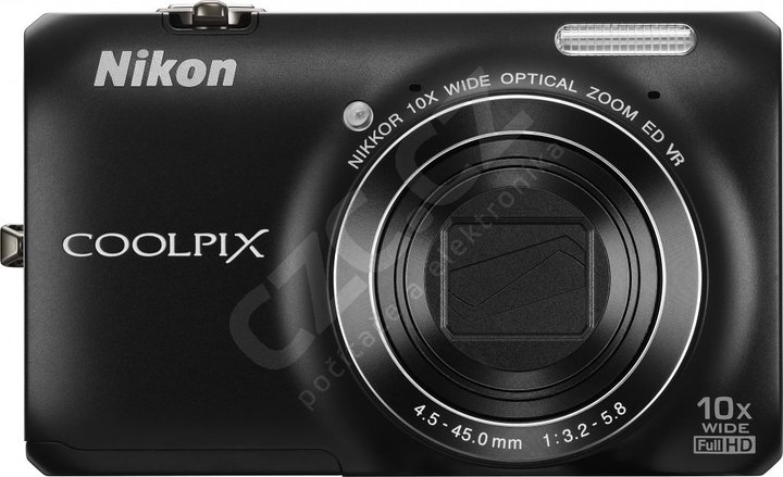 Nikon Coolpix S6300, černý_654067603