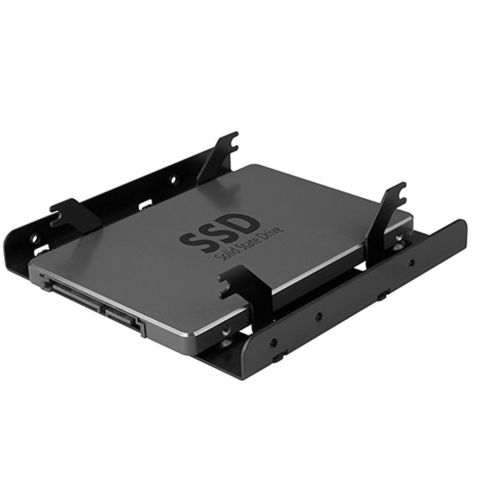 AXAGON RHD-225L, hliníkový rámeček pro 2x 2.5&quot; HDD/SSD do 3.5&quot; pozice_2114770632