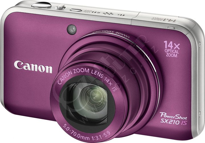 Canon PowerShot SX210, fialová_237130860