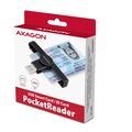 AXAGON CRE-SMPA, USB-A PocketReader čtečka kontaktních karet Smart card (eObčanka)_1502082109