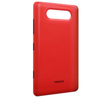 Nokia kryt pro bezdrátové nabíjení CC-3041 pro Nokia Lumia 820, červená_1984501459