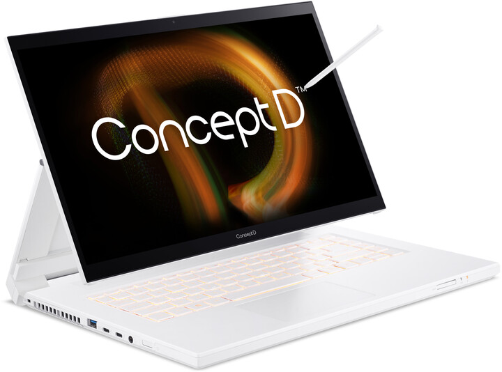 Acer ConceptD 7 Ezel Pro (CC715-72P), bílá_2126596507