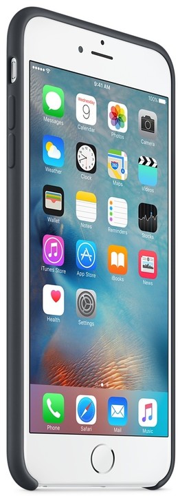 Apple iPhone 6s Plus Silicone Case, šedá_970962369