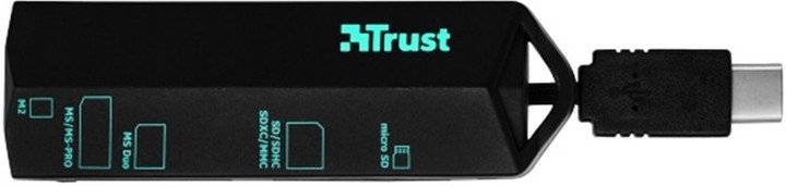Trust USB Type-C čtečka karet_1338881244