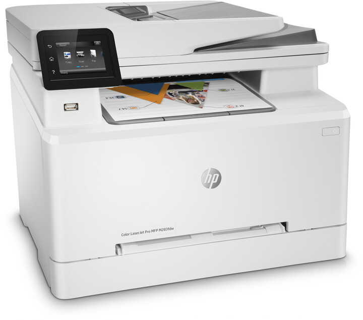 HP Color LaserJet Pro MFP M283fdw tiskárna, A4, barevný tisk, Wi-Fi