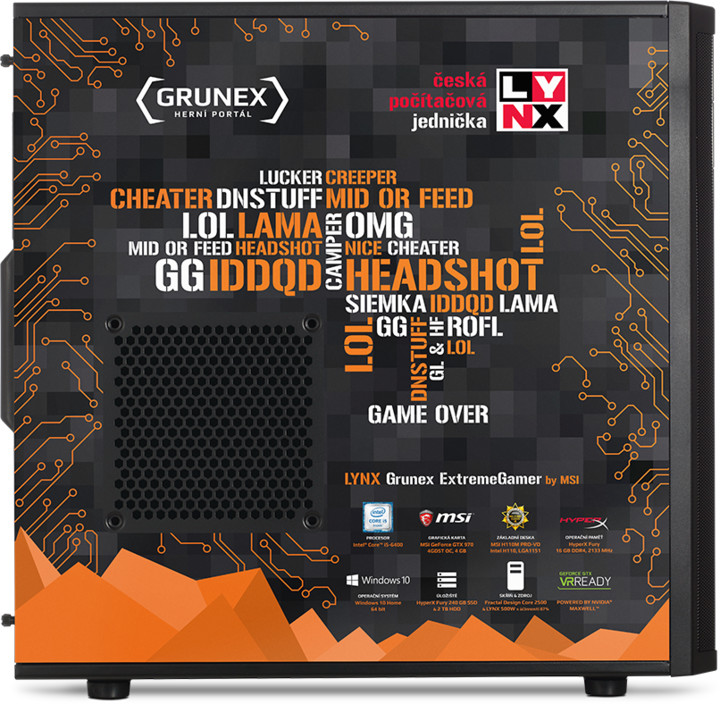 LYNX Grunex ExtremeGamer 2016