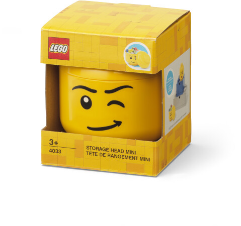 Úložný box LEGO Hlava - mrkající chlapec (mini)_1050484055