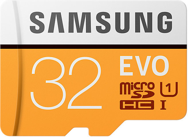 Samsung Micro SDHC 32GB EVO UHS-I + SD adaptér_1008321880